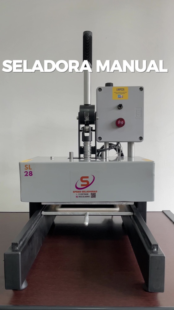 Seladora manual para marmitas seláveis